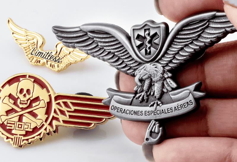 A Die Cast Enamel Pin 1