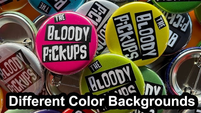 Button Pin Graphic Design