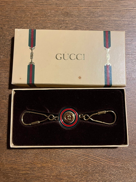Gucci Logo Keyring