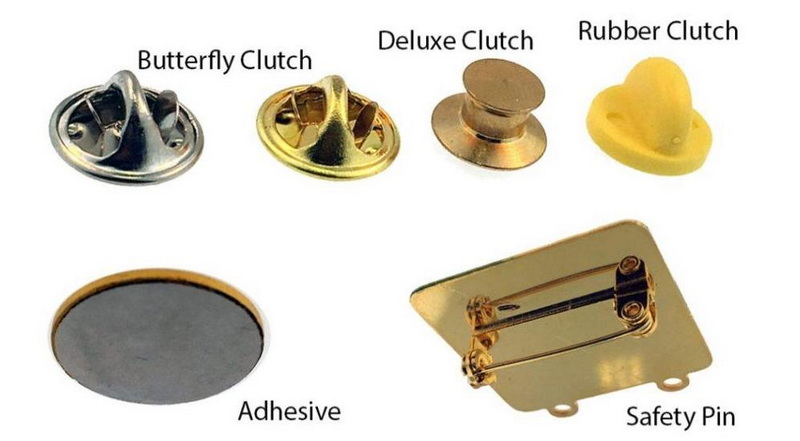 Kinds of Enamel Pin Locks 1