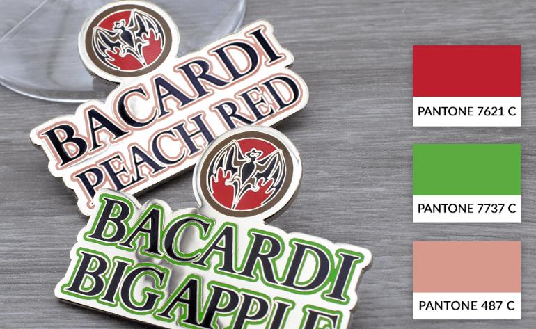 What Pantone Colors Are Used for Enamel Pins?