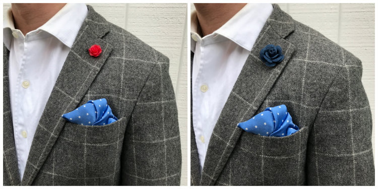Wear A Lapel Pin And Pocket Square 1