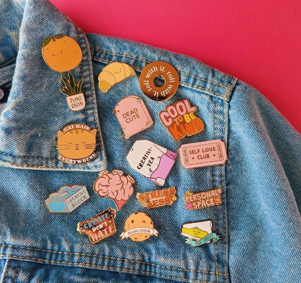 What To Wear Enamel Pins On