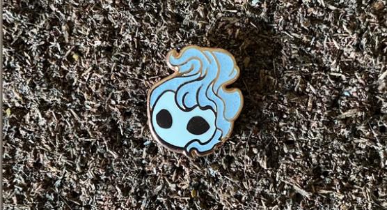 Will Wisp Enamel Pin 1