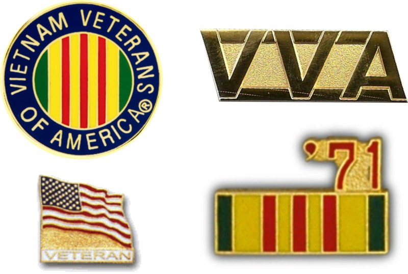 Vietnam War Veteran Pin