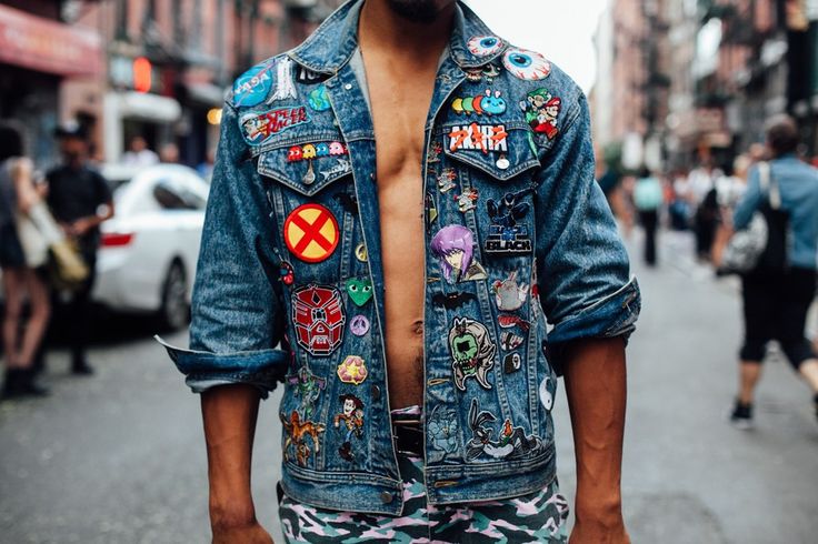 How To Design A Pinned And Patched Denim Jacket?