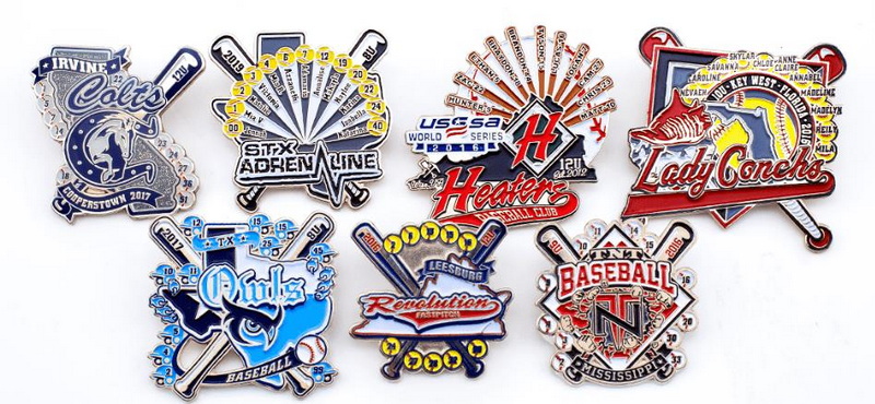 Design Baseball Trading Pins for Your Team 1