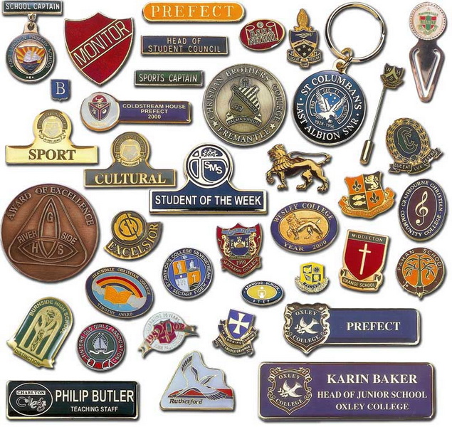 What Types of Metal Badges Are Suitable for Schools?