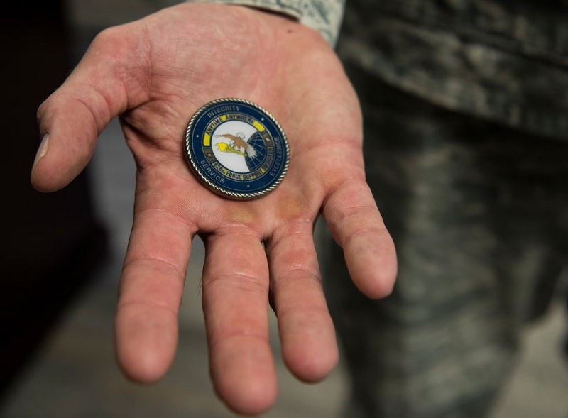 Challenge Coins Given