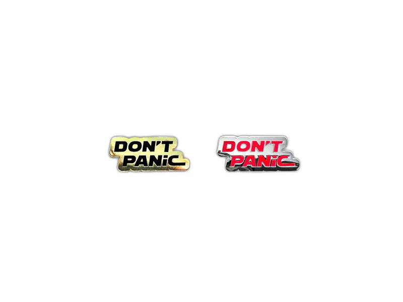 don't panic enamel pin_1