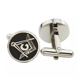 Own Design Logo Metal Cufflinks Gold Plated Men Cuff Links for Sale