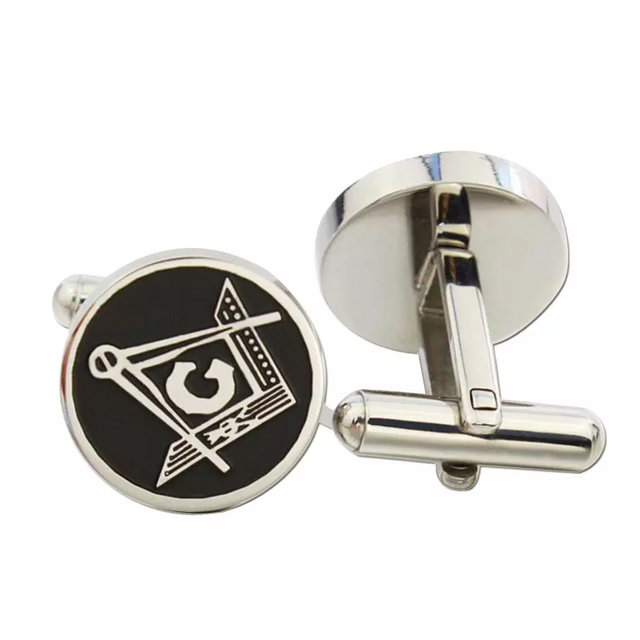 Own Design Logo Metal Cufflinks Gold Plated Men Cuff Links for Sale