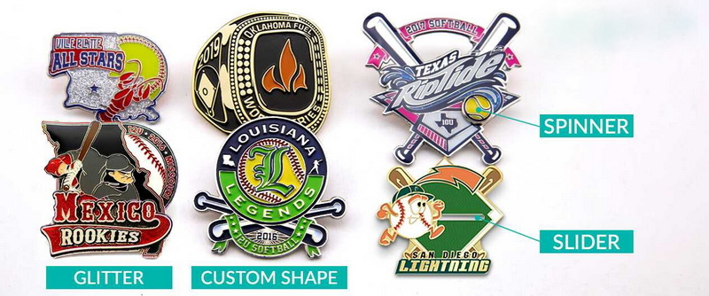 How To Design Custom Trading Pins For Baseball Teams?