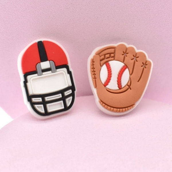 Sports-Themed Croc Charms