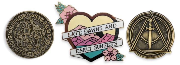 Enamel in Pins 1