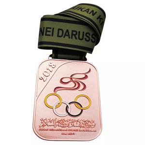 Rose Gold Plating Award Sport Medals