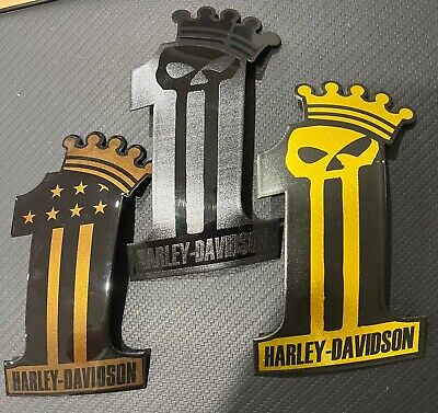 Authentic Harley Davidson Badges