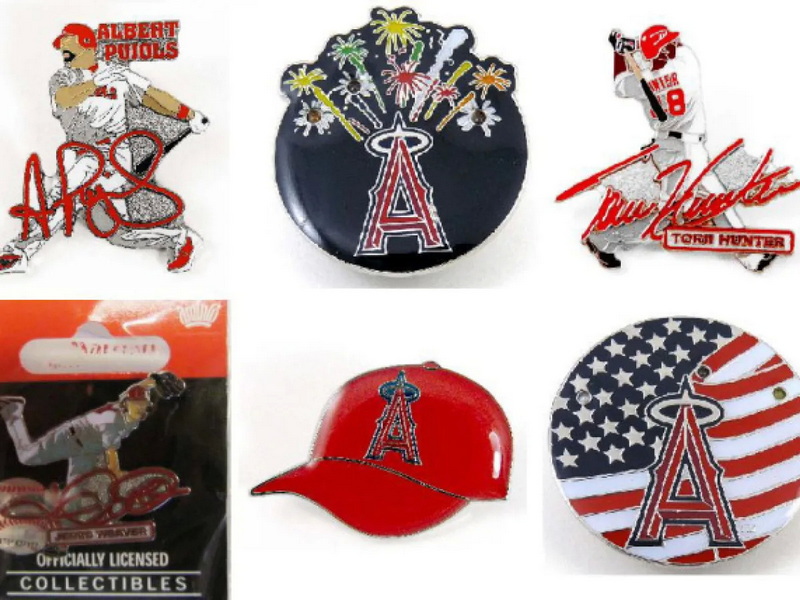 Angels Team Trading Pins