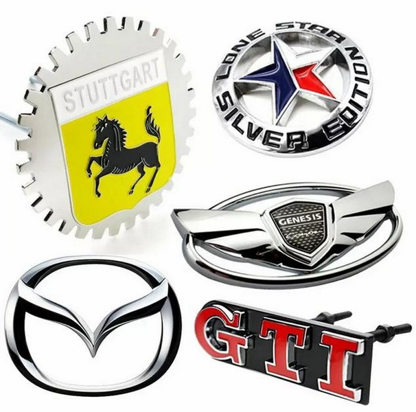 Get Custom Metal Car Badges with Your Logo