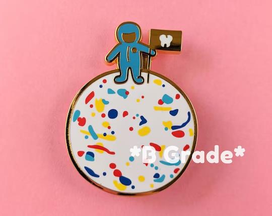 What Are Enamel Pin Seconds 1