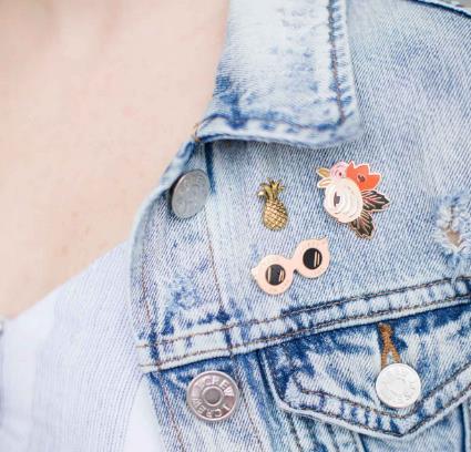 Where To Put Enamel Pins on Jean Jacket?