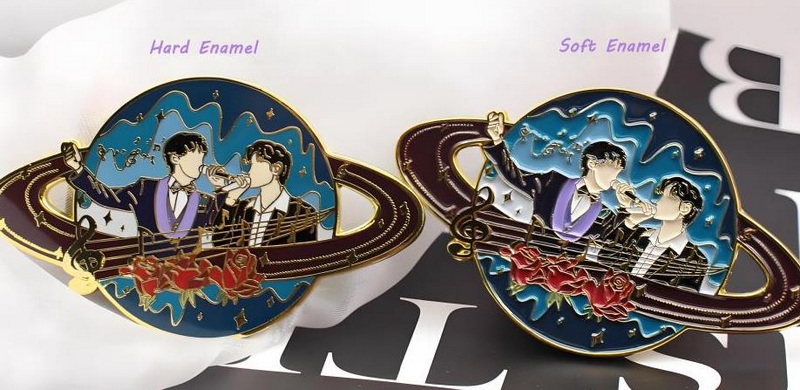 Make Enamel Pins Shaped by Art