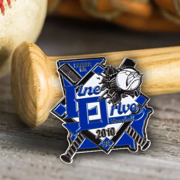 Unique Baseball Award Pins