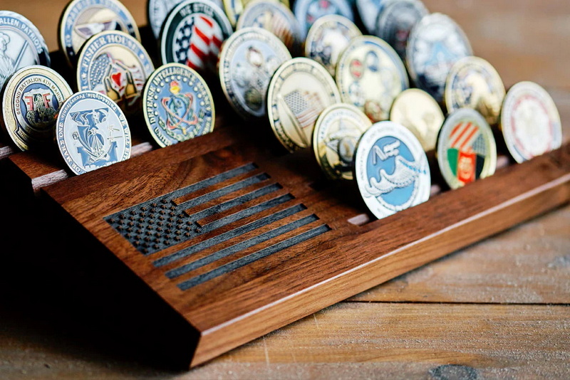 How To Display A Challenge Coin?