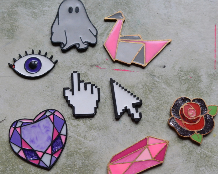 Pin Design Printing Process