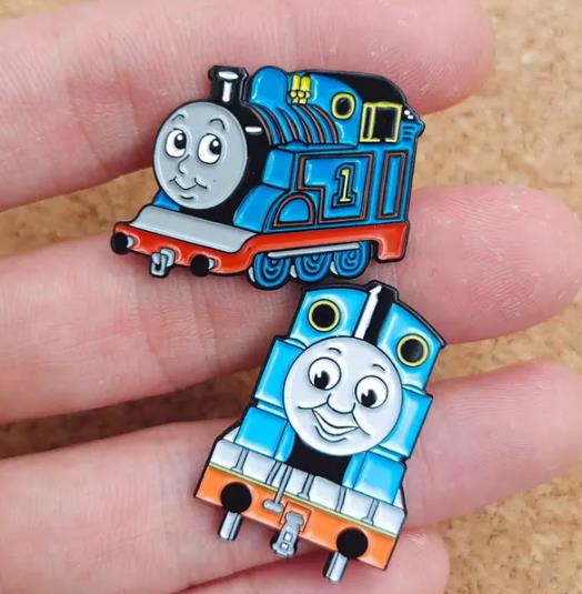 An Enamel Pin Thomas 1