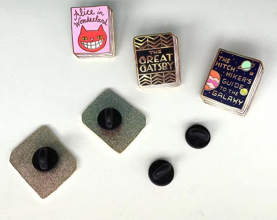 How to Style Your Ya Book Enamel Pins