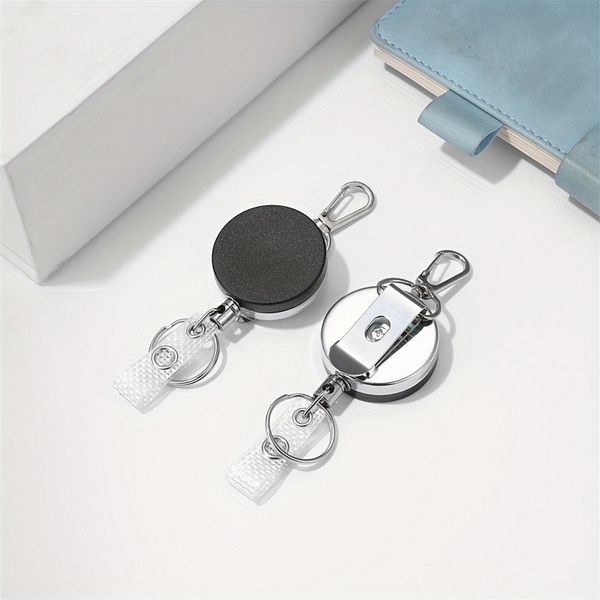 Durable Keyring ID Card Holder For Daily Use