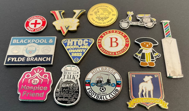 How Are Stamped Metal Badges Manufactured?