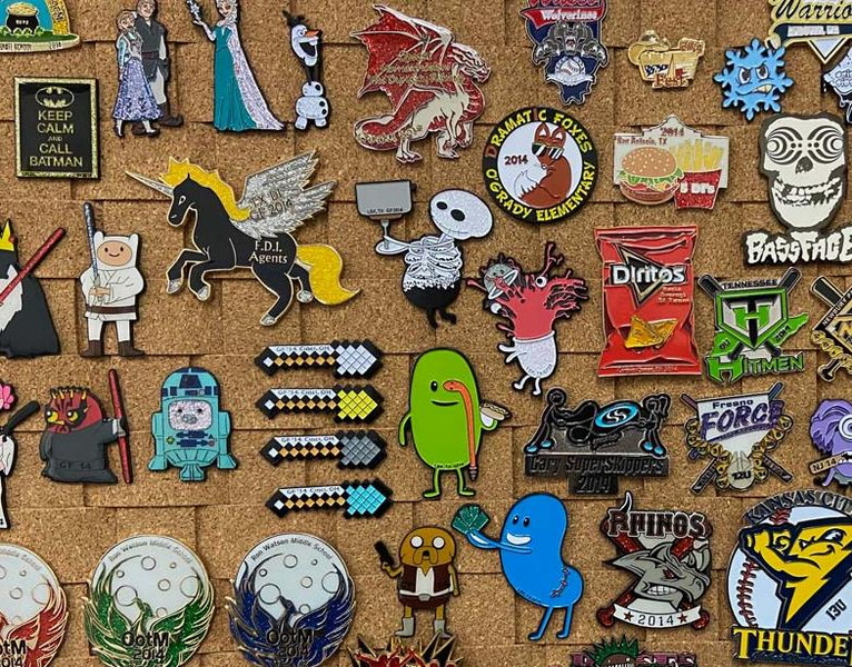 Display Lapel Pins