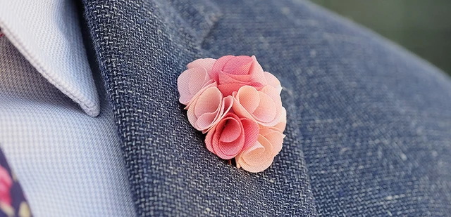 Correct Way To Pin Lapel Flower