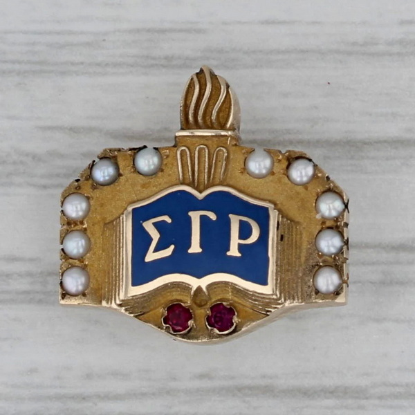 Who Designed Sigma Gamma Rhos Pin?