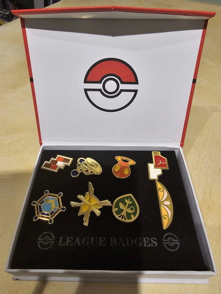 Pokemon Trainer Badges