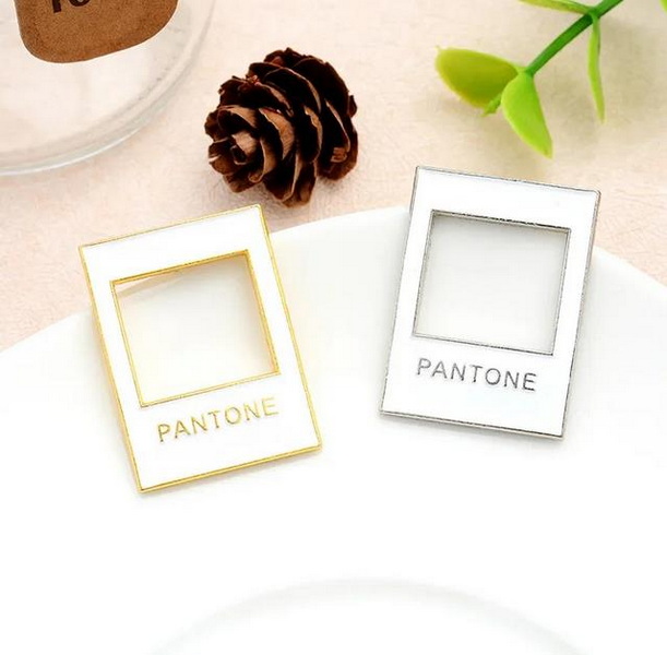 Pantone Swatches Used for Enamel Pins