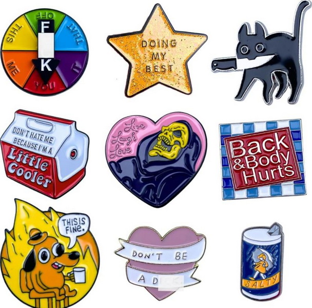 The Deal with Enamel Pins 1
