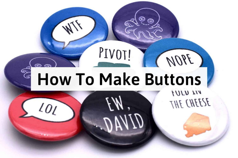 How To Design Button Pins?