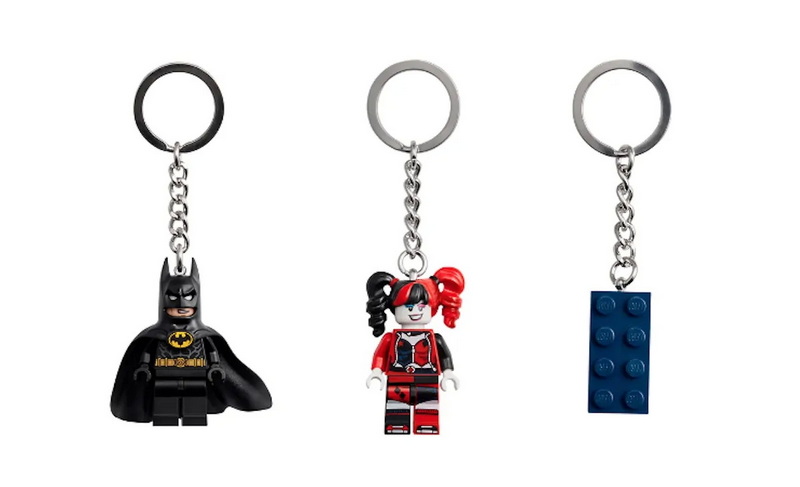 Personalized Lego Batman Keyring
