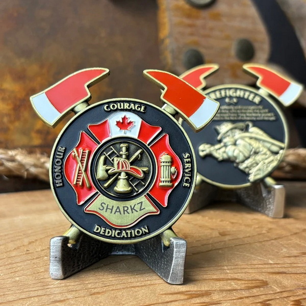 Firefighter Collectible Coins