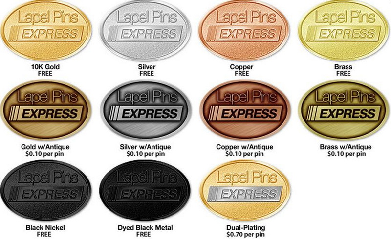 What Kind of Plating Is Used in Enamel Pins?