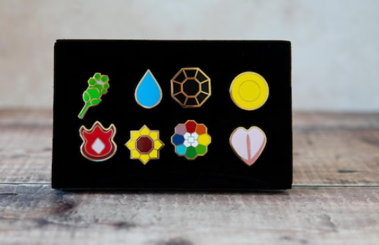How to Display Pokémon Metal Badges at Home?
