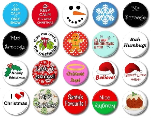 Round Enamel Badges