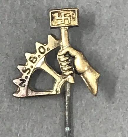 Who Would Have Owned The Deutsche Arbeitsfront Enamel Stick Pin