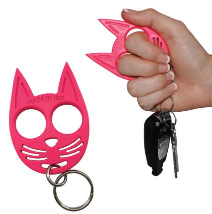 How to Use a Self Defence Cat Keyring Safely
