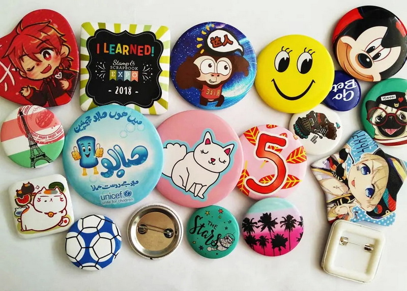 How Are Pin Designs Printed?