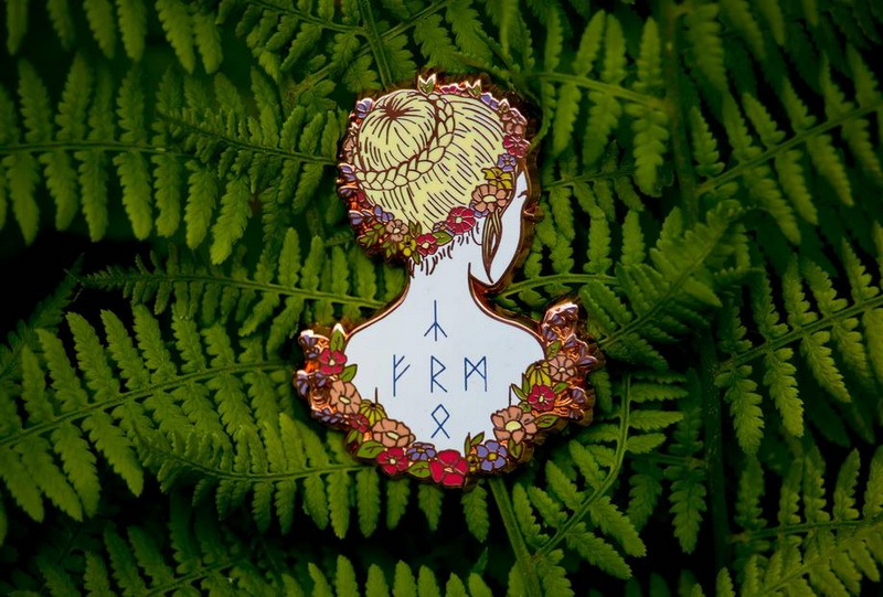 What Is May Queen Enamel Pin?