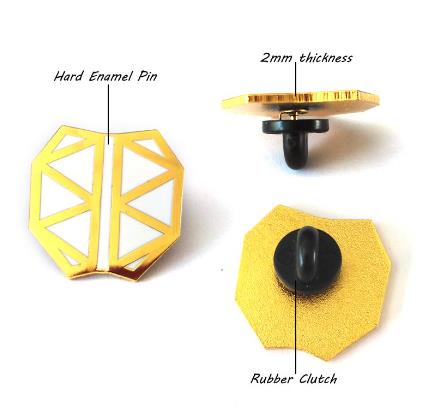 How Thick Should Hard Enamel Pin Be?